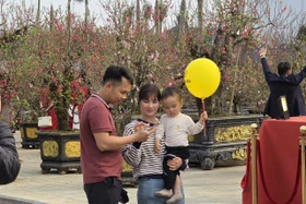 Chợ Tết Thanh niên Phú Thọ nhộn nhịp trở lại sau mưa rét