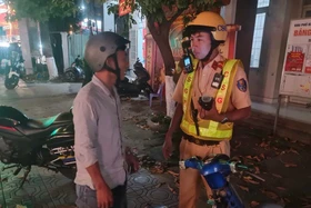 'Trắng đêm' trên địa bàn phức tạp nhất về trật tự an toàn giao thông
