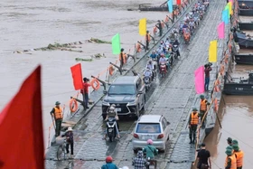 Kết thúc tình huống khẩn cấp tại cầu Phong Châu, Phú Thọ