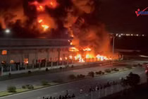 Cháy lớn tại kho thành phẩm Công ty TNHH Cheng - V