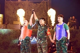 Anh Tú và Trang Pháp bất ngờ đăng quang hội thao Boxing tại Sao Nhập Ngũ 2025