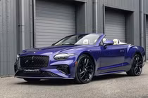 Ngắm Bentley Continental GTC Speed "hồi sinh" trong sắc tím Violette 