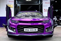 Ngắm Chevrolet Camaro mui trần hàng hiếm biển "tứ quý 3" của đại gia Cần Thơ