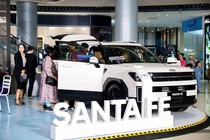 Hyundai SantaFe bản tiết kiệm xăng nhận cọc tại Việt Nam, khoảng 1,3 tỷ