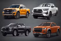 Doanh số xe bán tải tháng 10/2025 tại Việt Nam, Toyota Hilux tăng trưởng