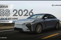 Lexus ES 2026 hạng sang nhận cọc tại Việt Nam, hé lộ ngày mở bán