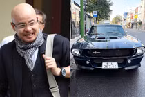 Tận thấy Ford Mustang Eleanor "hàng độc" của Qua Vũ ngày đầu năm 2026