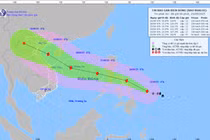 Biển Đông sắp đón bão số 10 Bualoi rất mạnh, liên tục tăng giảm cấp