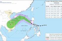 Bão số 12 Fengshen trên Biển Đông tăng cấp, biển động rất mạng