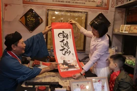 Hội chữ Xuân Bính Ngọ 2026... giao thoa truyền thống, đương đại trong không khí xuân 