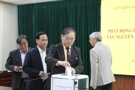 VUSTA phát động ủng hộ đồng bào miền Trung, Tây Nguyên chịu thiệt hại do mưa lũ