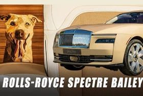 Rolls-Royce Spectre "độc ​​nhất vô nhị" phong cách cún cưng của đại gia