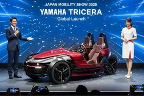 Chi tiết Yamaha Tricera - xe ôtô 3 bánh "xịn sò", đánh lái cả 3 bánh