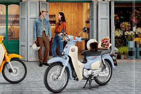 Chi tiết Honda Super Cub Fujisan Limited Edition đặc biệt giá 43,4 triệu đồng