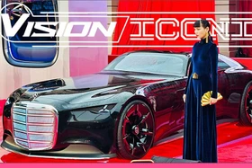 Ngắm Mercedes-Benz Vision Iconic - xe siêu sang tương lai tuyệt đẹp