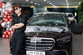 Ca sĩ Trúc Nhân tậu xe sang Mercedes-Benz S450L hơn 5 tỷ đồng 