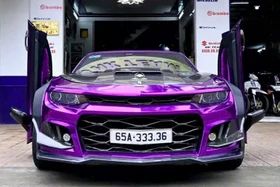 Ngắm Chevrolet Camaro mui trần hàng hiếm biển "tứ quý 3" của đại gia Cần Thơ