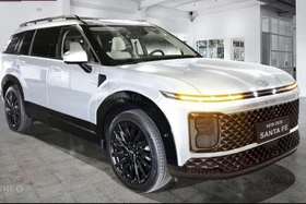 Xem Hyundai SantaFe 2027 chạy thử, thay đổi mạnh thiết kế và hộp số