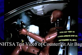 Túi khí giả Trung Quốc phát nổ trên ôtô Mỹ, gây tử vong