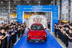 VinFast Hải Phòng xuất xưởng chiếc ôtô điện 200.000 trong năm 2025