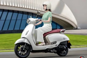 Ra mắt xe ga Haojue Lumi 125 giá 37 triệu, chạy hơn 200 km mới lo đổ xăng