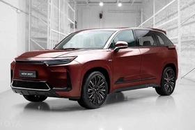 SUV điện Toyota bZ Highlander 2027 lộ diện, chờ ngày ra mắt