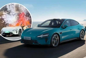 Xiaomi SU7 chạy điện bốc cháy và phát nổ như pháo hoa