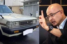 Chi tiết Toyota Cressida Wagon cổ lỗ sĩ của "Qua" Đặng Lê Nguyên Vũ