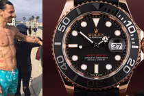 Bộ sưu tập đồng hồ đẳng cấp của Zlatan Ibrahimović với Rolex