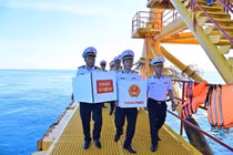 Hoàn thành bầu cử sớm ở nhà giàn DK1/9, bãi cạn Ba Kè