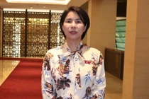 Các học sinh cùng vui hòa nhịp trong khúc hát về Trường Tự nhiên.