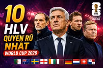 Những HLV cuốn hút nhất World Cup 2026 qua bình chọn quốc tế