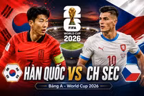 Hàn Quốc vs CH Séc: Cuộc đua giành vé vòng trong bắt đầu tại Mexico