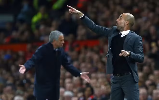 Thất bại của MU sẽ ám ảnh Man City thời kỳ hậu Pep Guardiola? Ảnh: AP