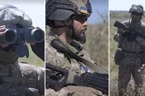 Lính hợp đồng Colombia khai hỏa súng chống tăng RPG tại Ukraine.