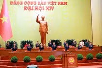 Toàn cảnh khai mạc Đại hội lần thứ XIV của Đảng